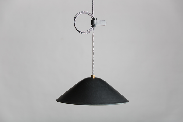 IE Francis Loop Pendant - Black