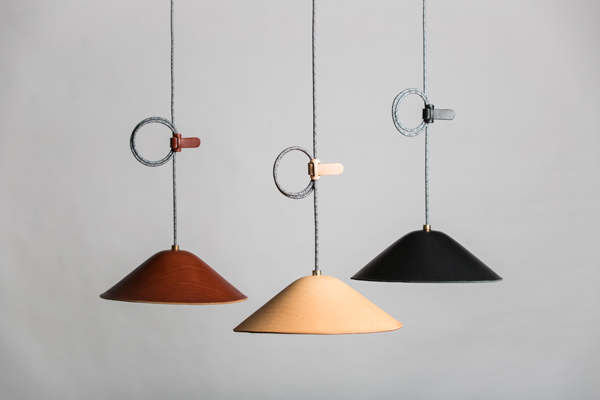 IE Francis Loop Pendant - Black