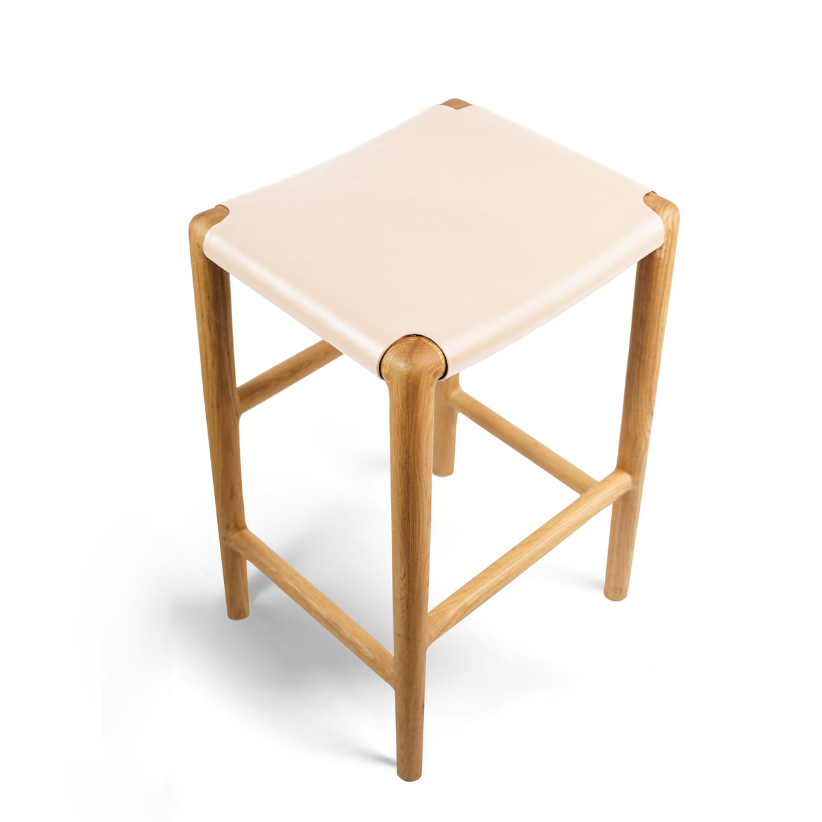 Spensley Stool - Rose Blush