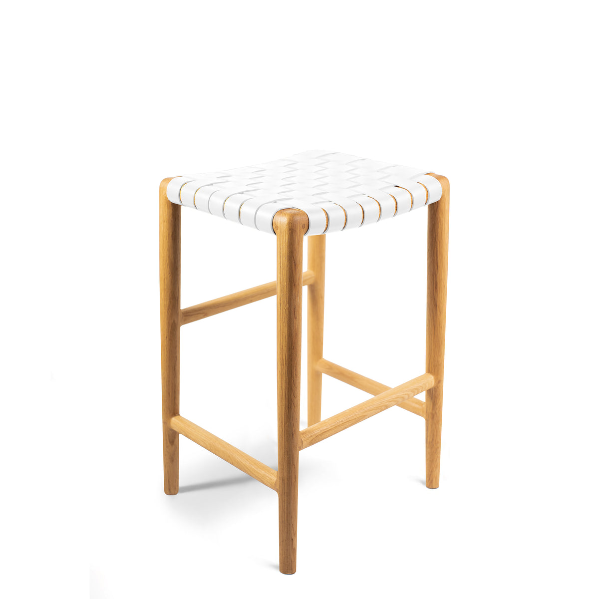 Tanner Stool - White