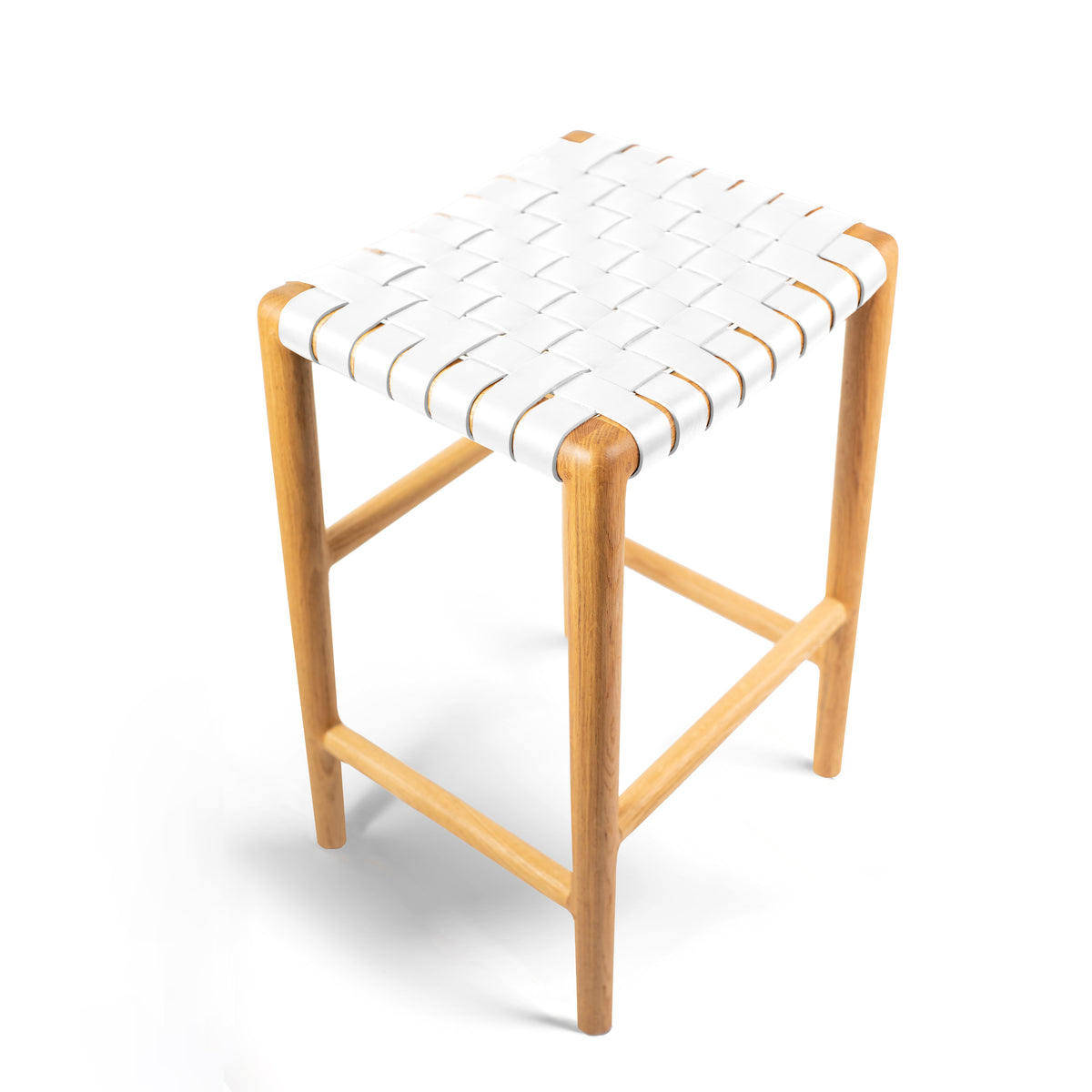 Tanner Stool - White